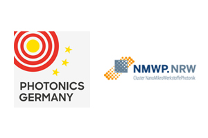 Logo PHOTONICS GERMANY und NMWP.NRW